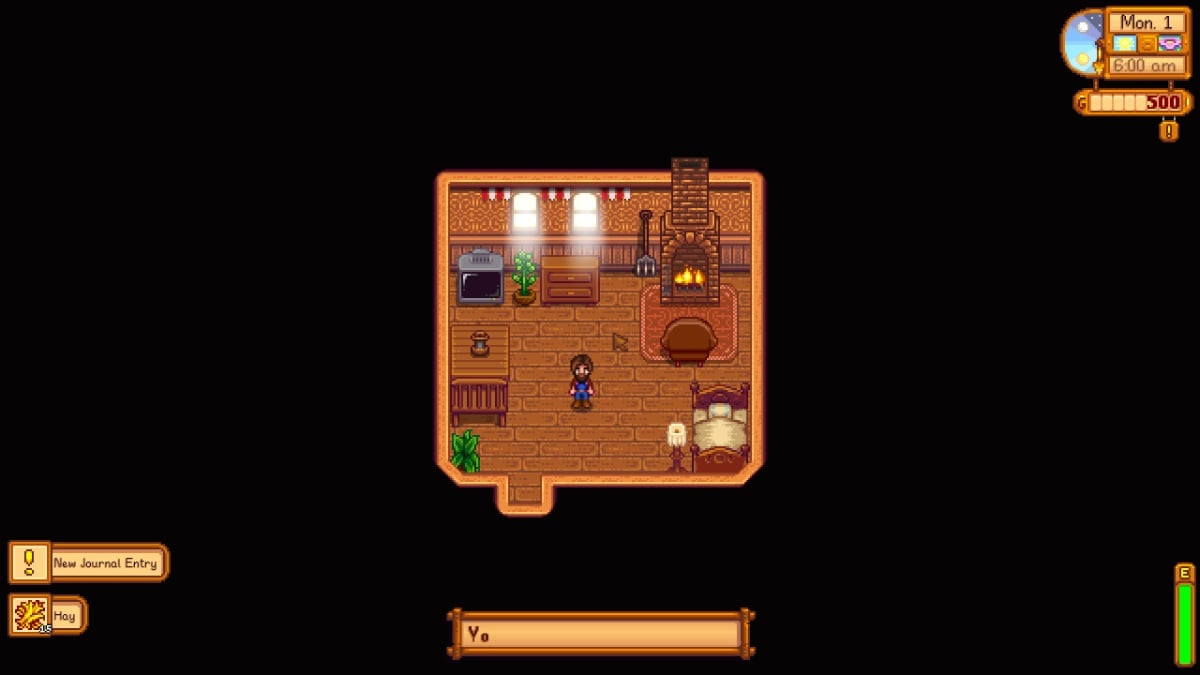 Meadowlands Farm in Stardew Valley start