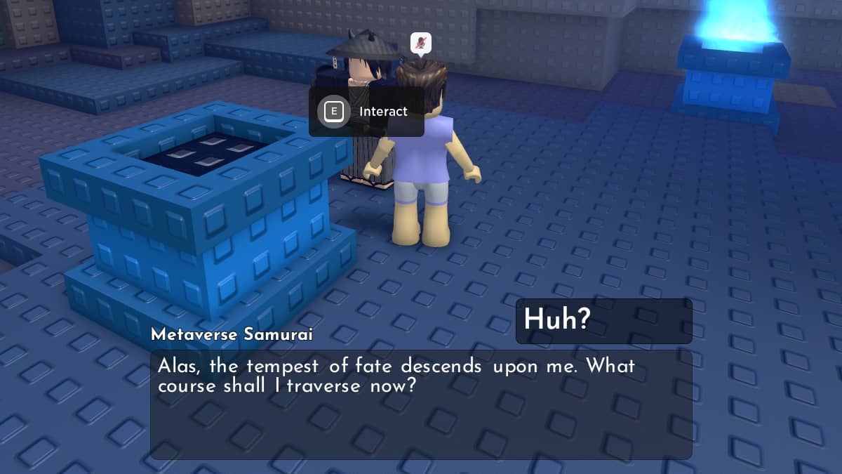 metaverse samurai npc for the hunt