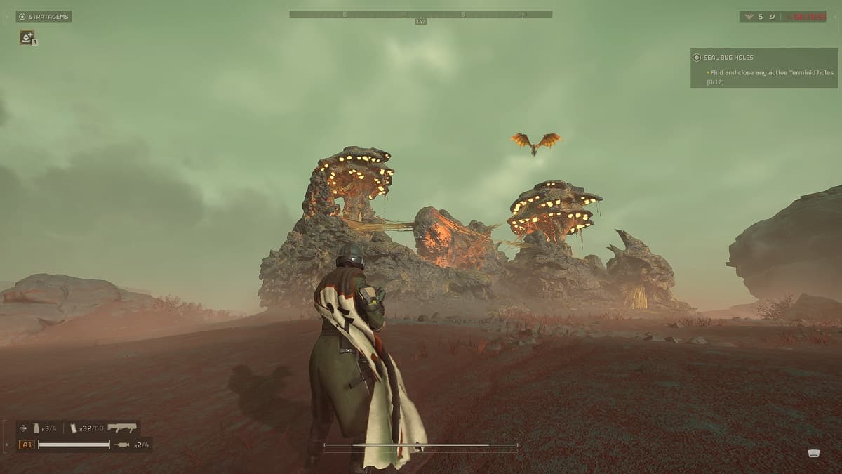 finding a shrieker nest in helldivers 2