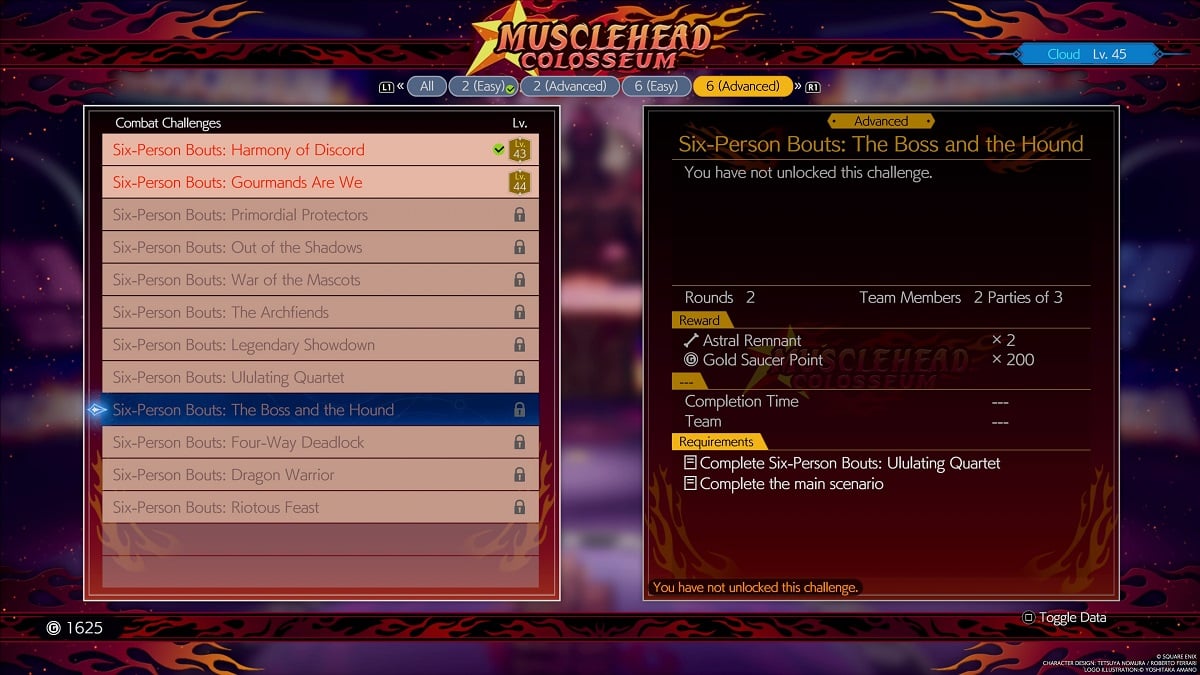 musclehead colosseum challenge, the boss and the house