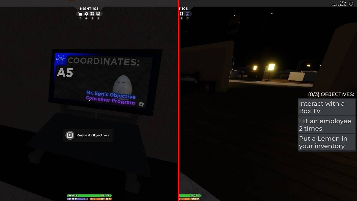 how to start the hunt in roblox 3008