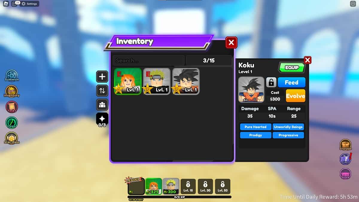 equipping units in roblox all star tower defense