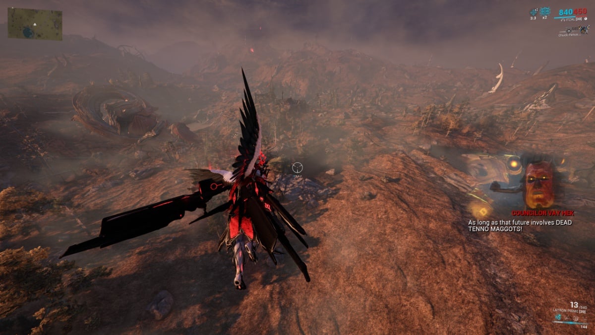 Warframe Tusk Thumper Doma hunting