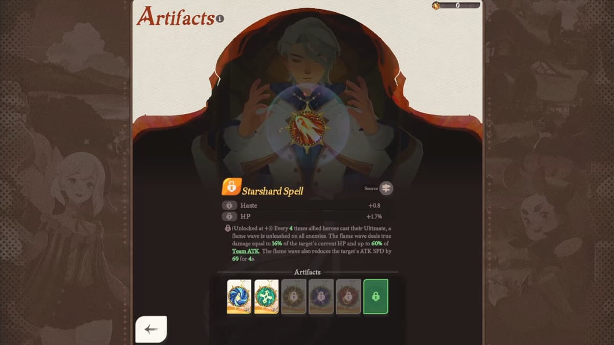 Starshard Spell Artifact.