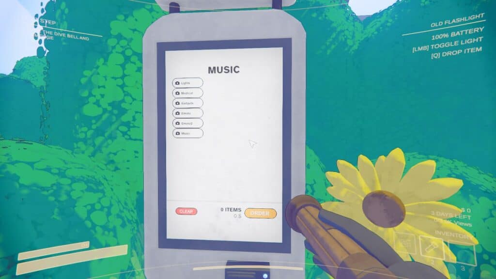 All Items in Content Warning