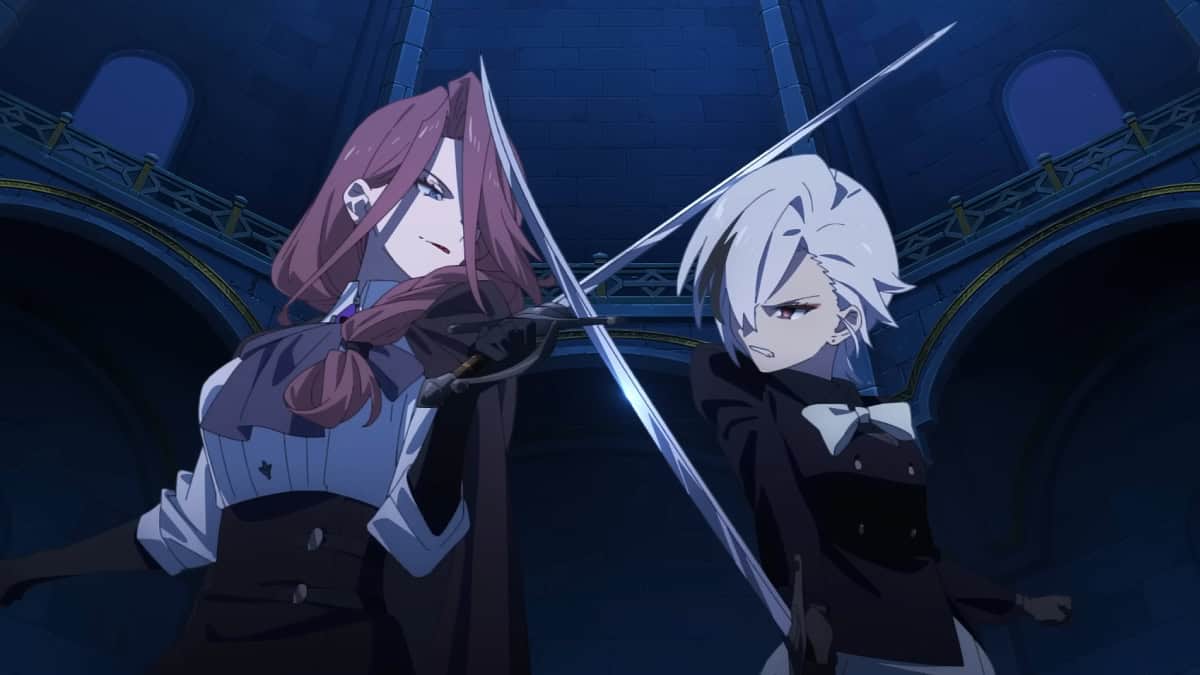 Arlecchino fights Crucabena.