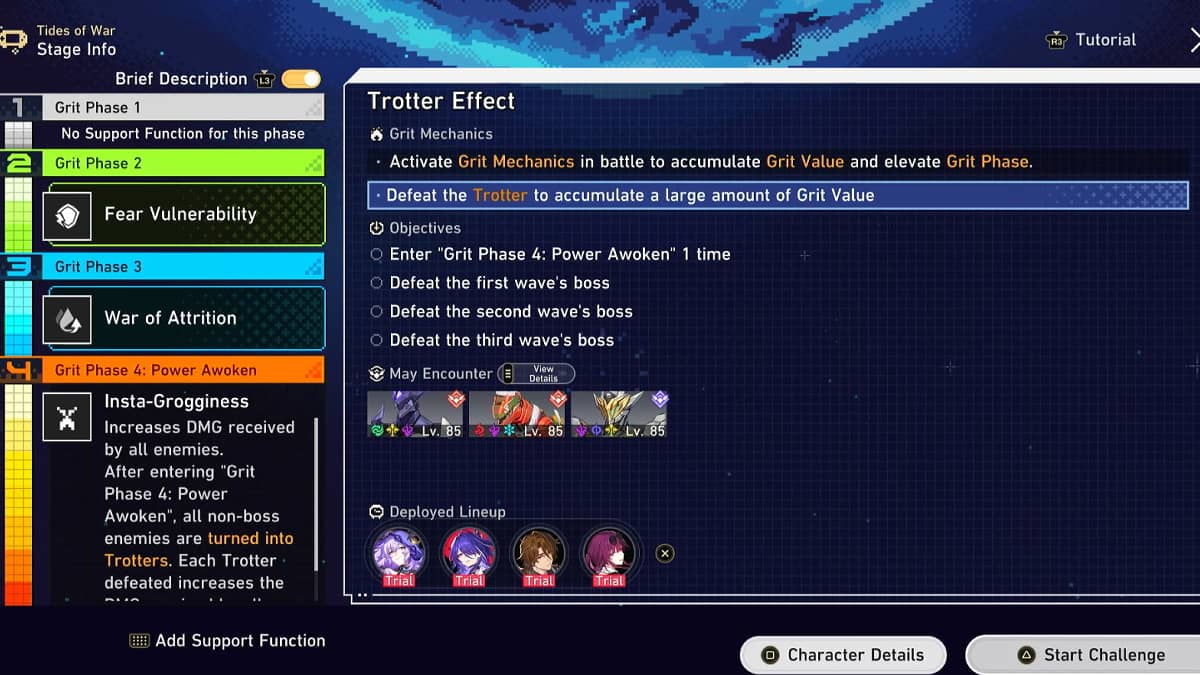 Honkai Star Rail: Tides of War Stage 1 Best Team and Buffs