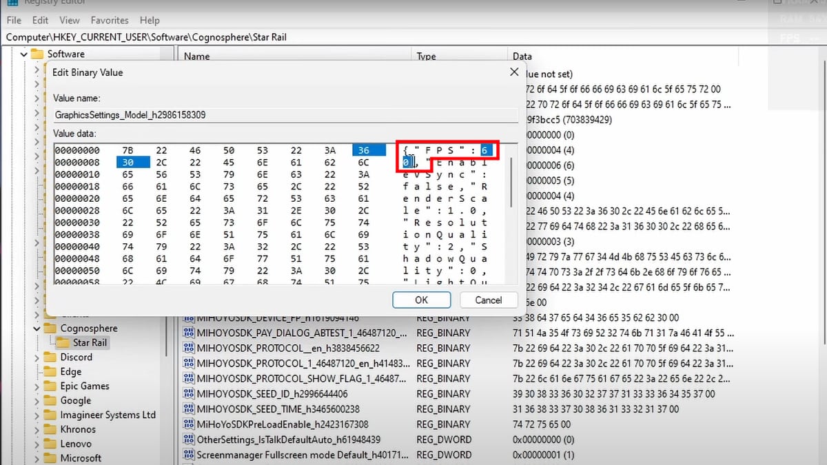 How to Uncap FPS in HSR.