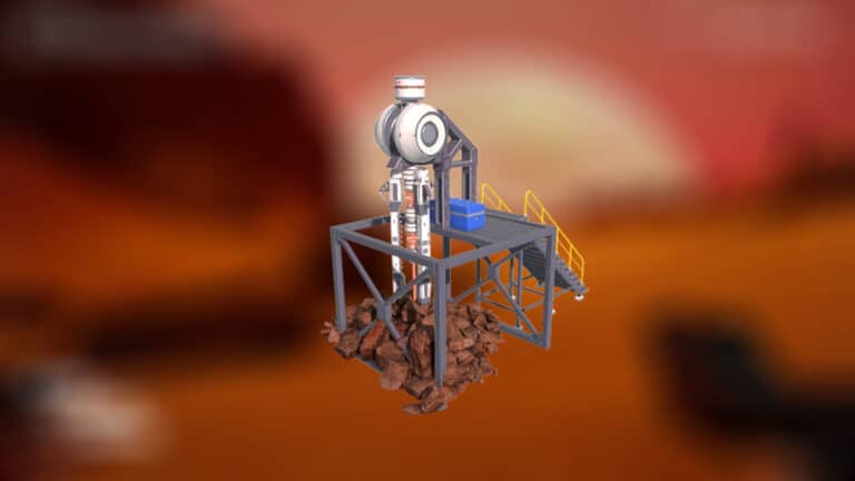 How To Unlock and Use the Ore Extractor in The Planet Crafter The Ore Extractor T1.