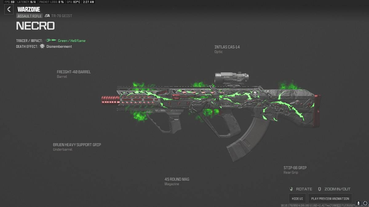 TR-76 Geist Meta Loadout