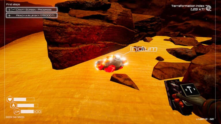 How To Get (& Use) Iridium in The Planet Crafter Iridium, as the material appears in The Planet Crafter.