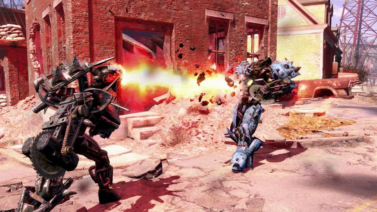 ada decimating an enemy in fallout 4