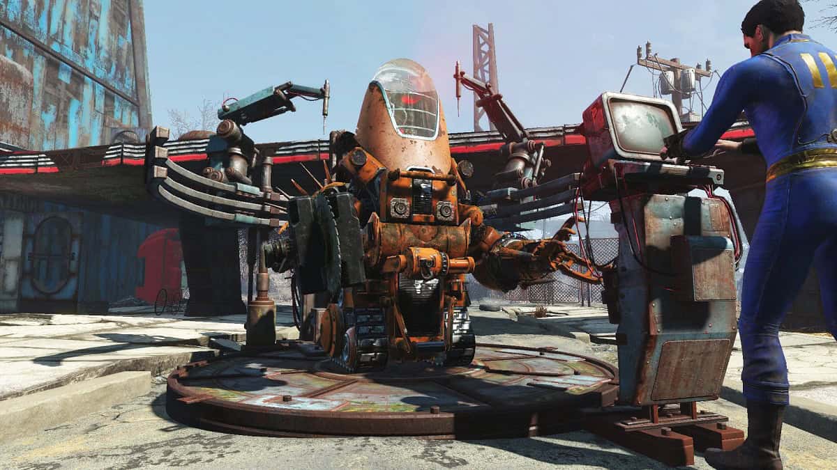 the automatron companion in fallout 4