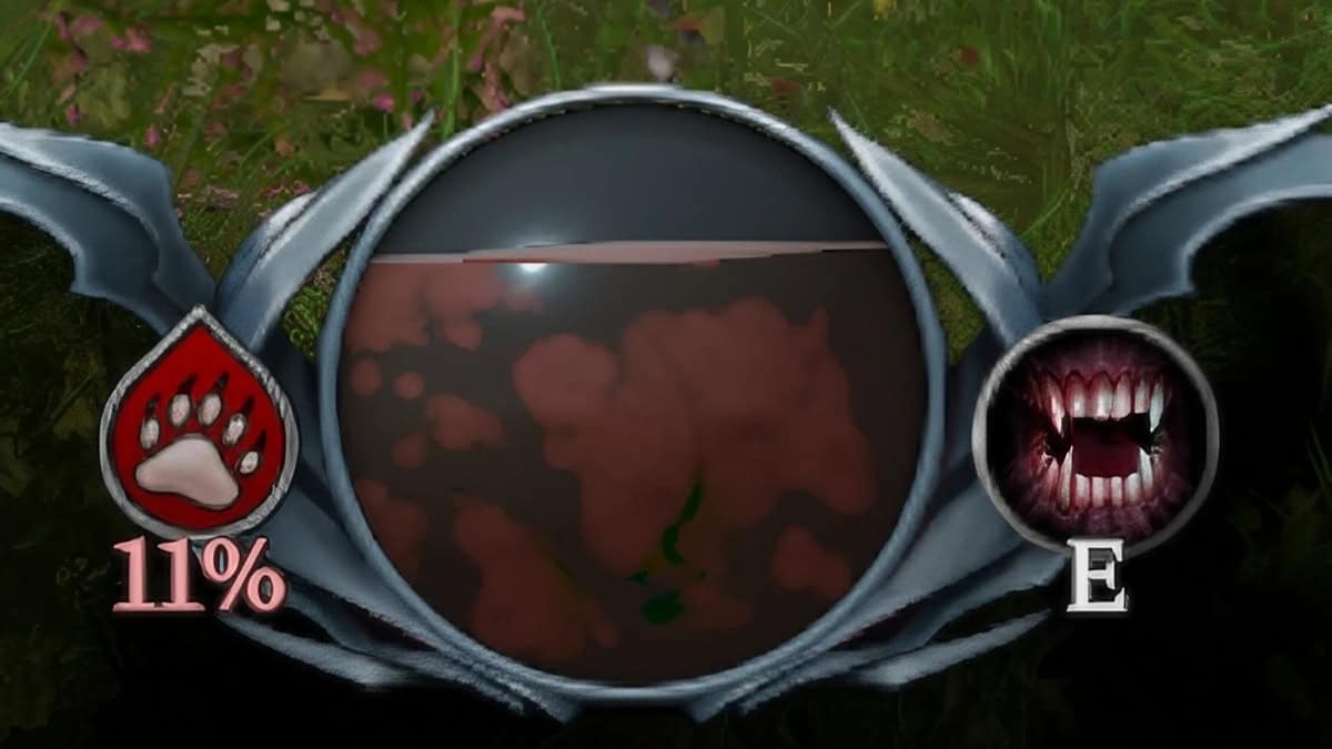 V Rising blood types UI