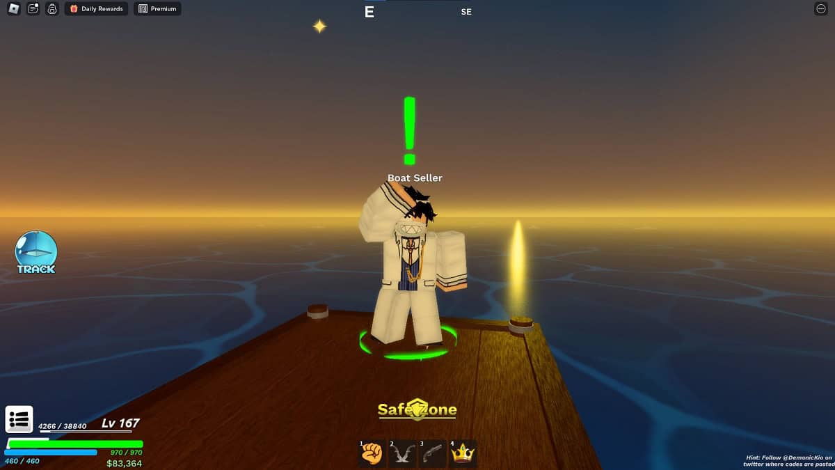 boat seller npc in demon piece