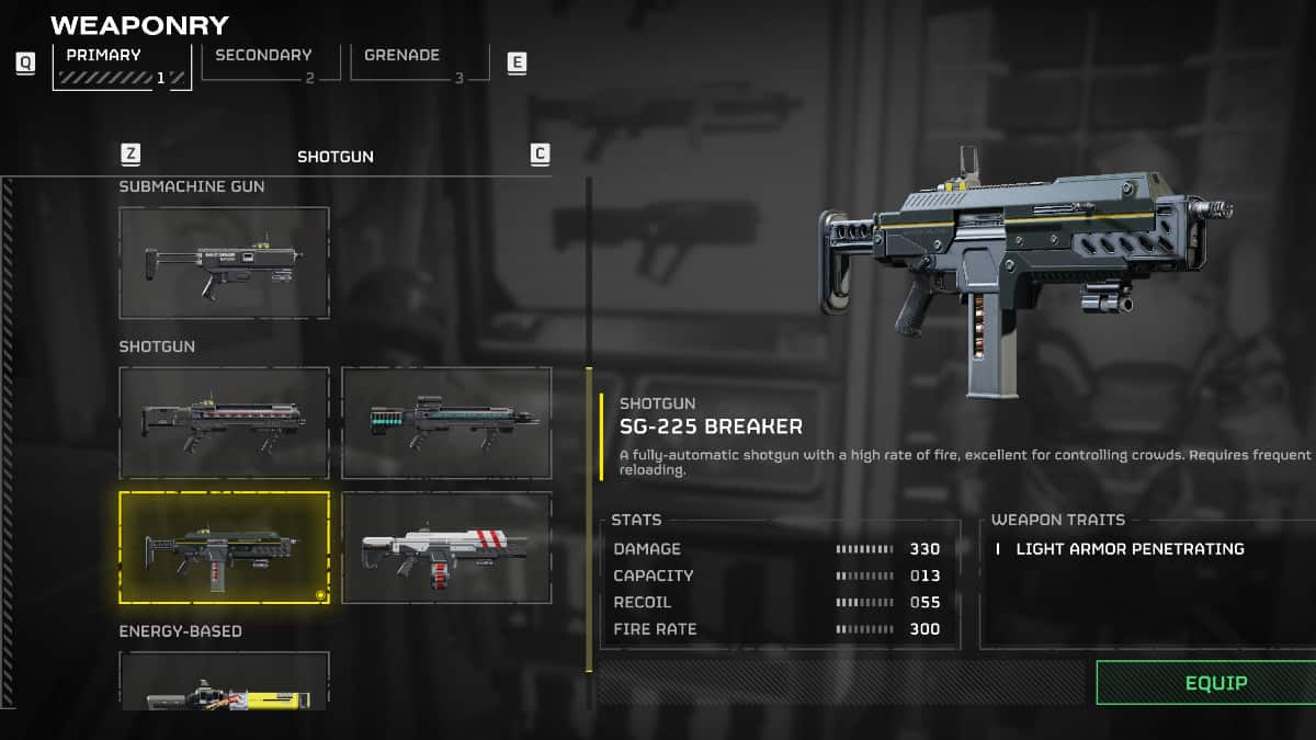 Helldivers 2 Breaker regular