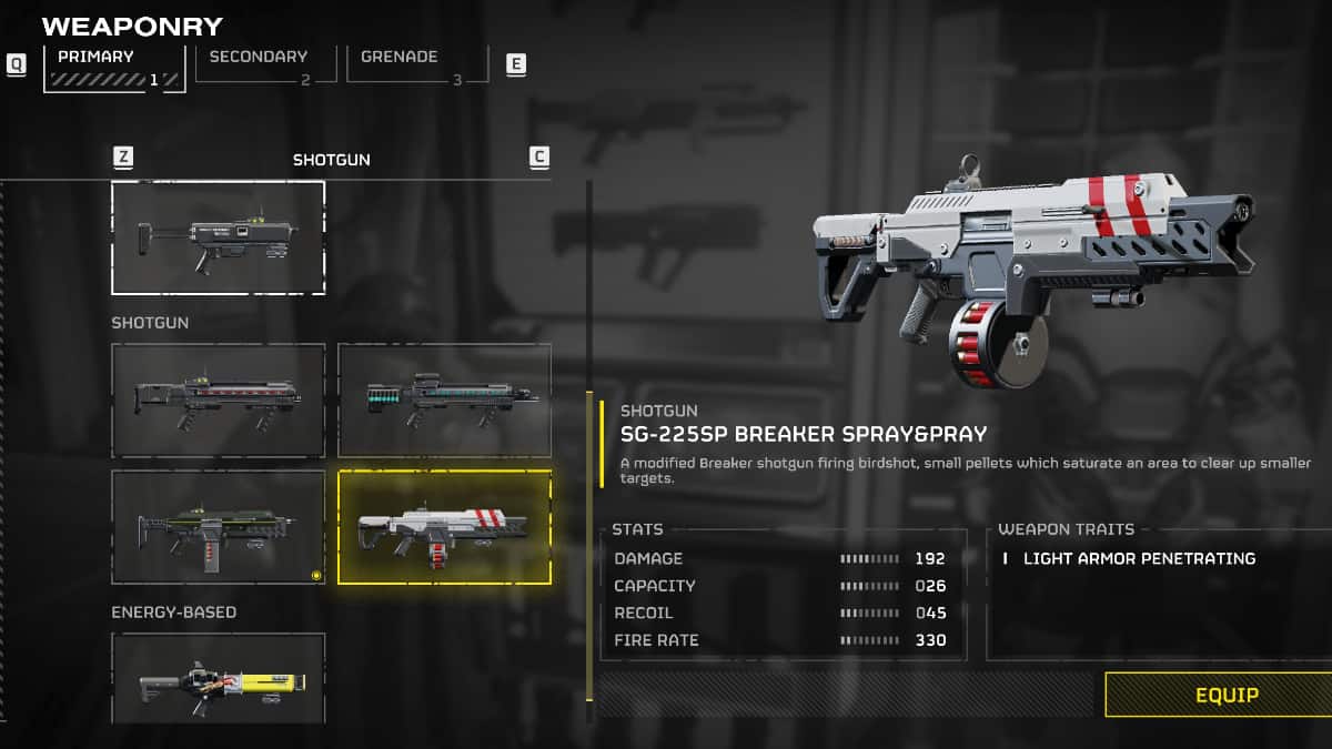 Helldivers 2 Breaker SP