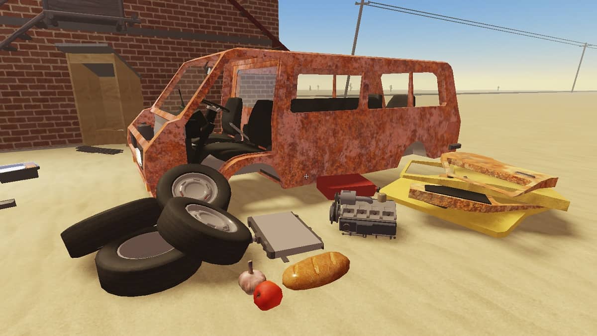 how to build a car in roblox a dusty trip