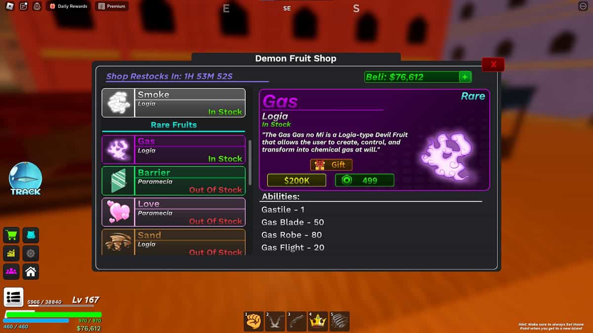 demon fruit shop