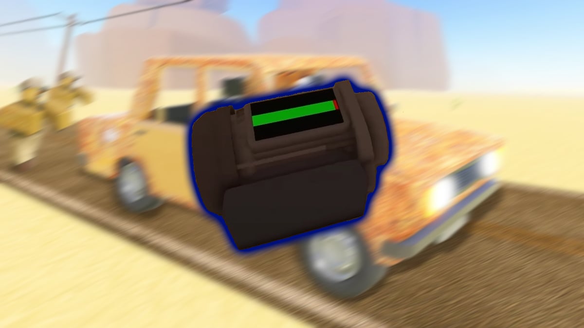 electric engine in a dusty trip