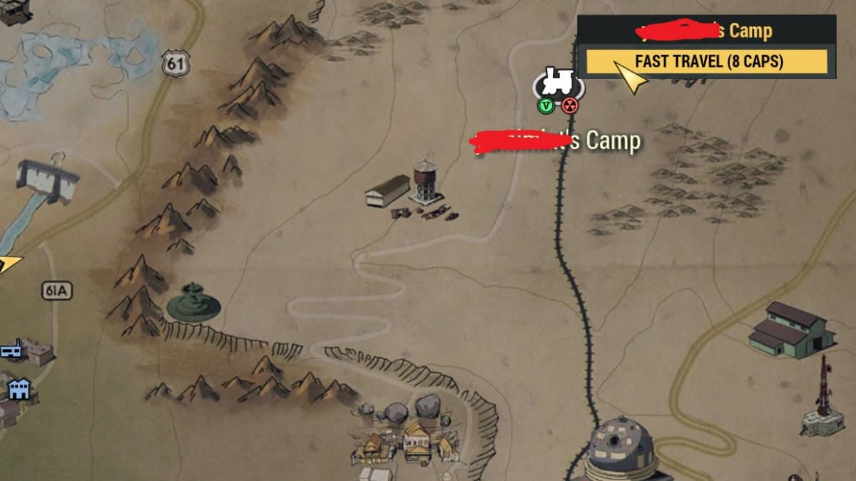 Fallout 76 beginner tips, fast travel