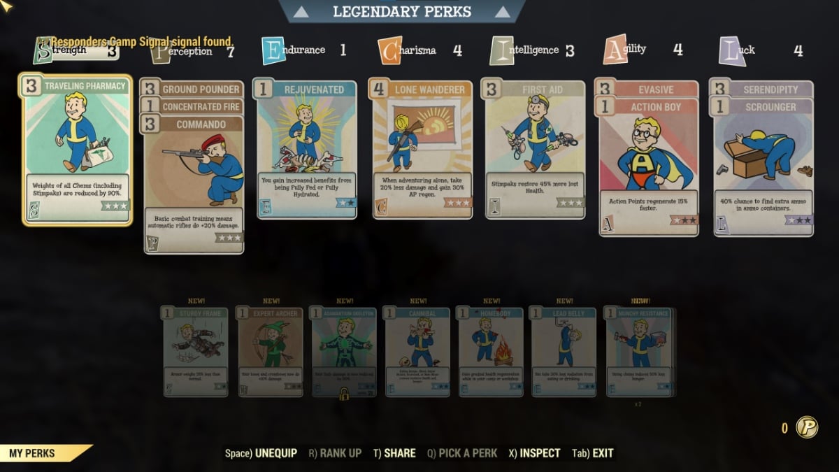 Fallout 4 SPECIAL Loadout commando