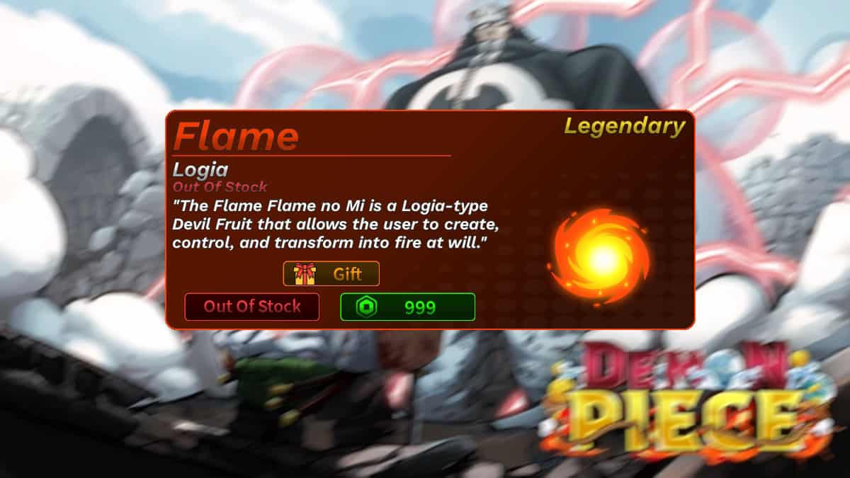 flame fruit in demon piece