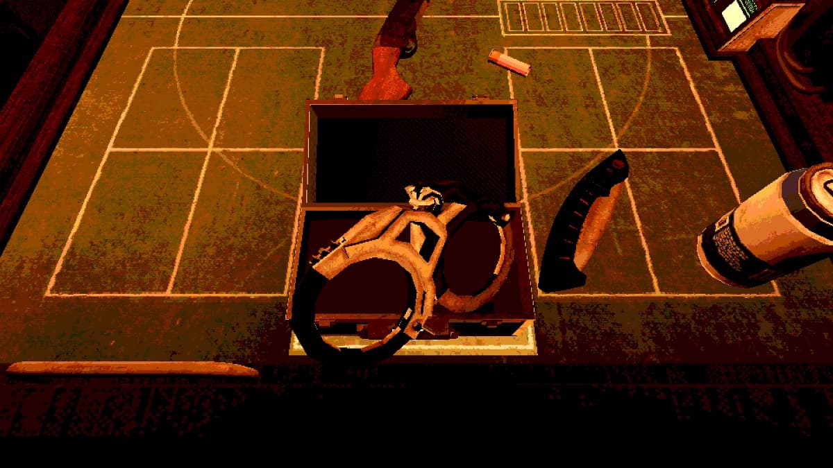 getting handcuffs in buckshot roulette