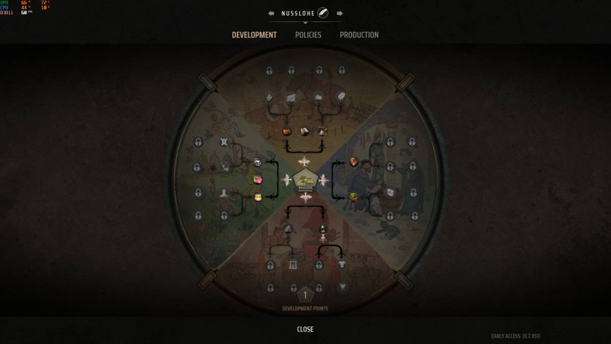 Manor Lords tips, development