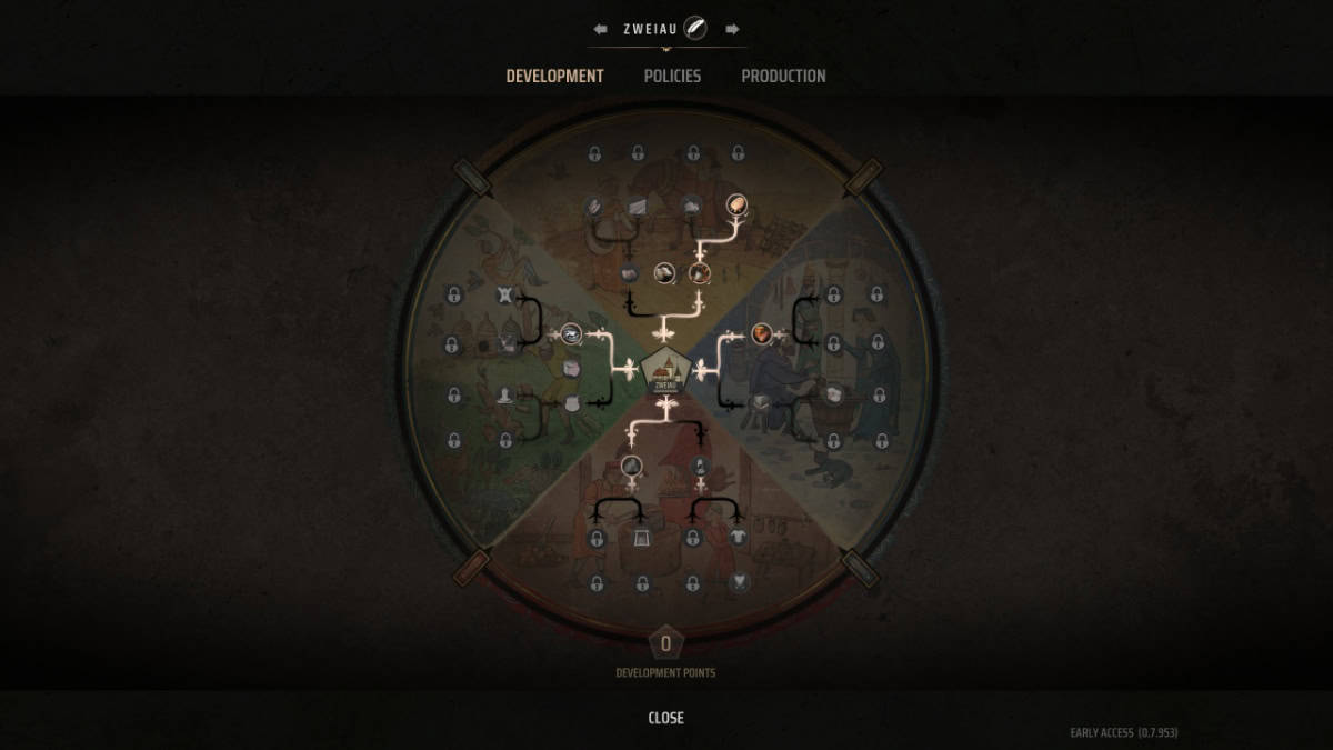 Manor Lords development points