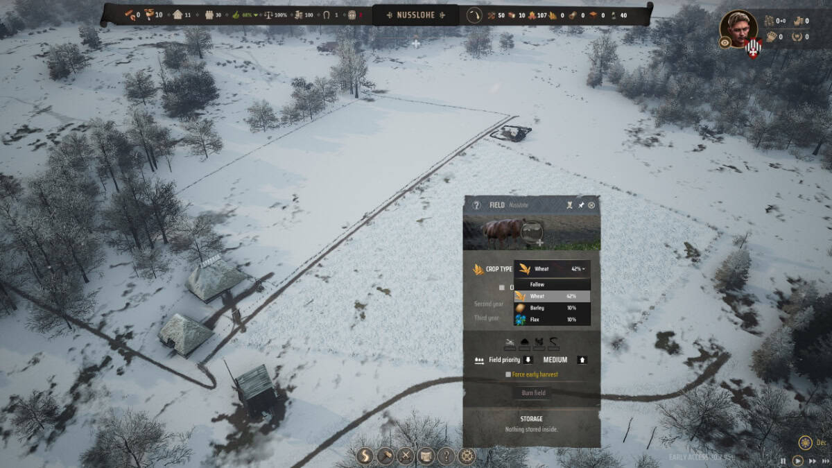 Manor Lords tips, food