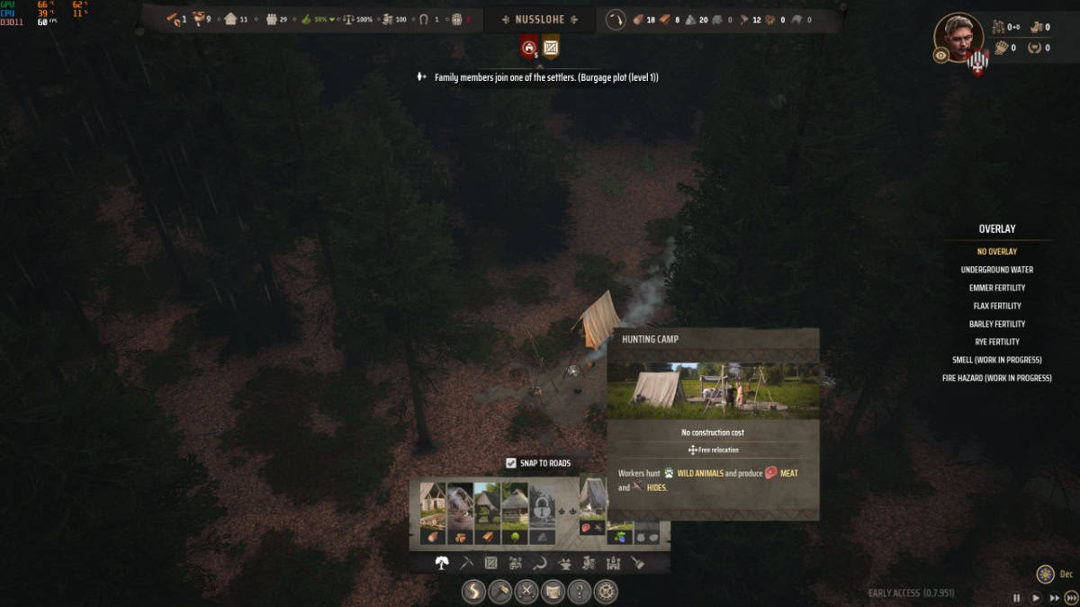 Manor Lords tips, food