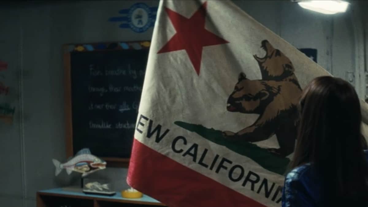 Fallout ending explained, ncr flag