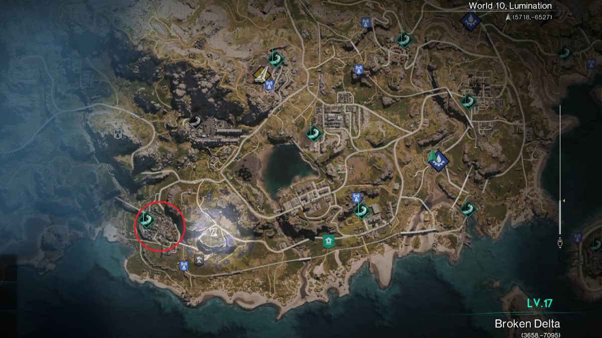 Once Human Carnival of Doom location