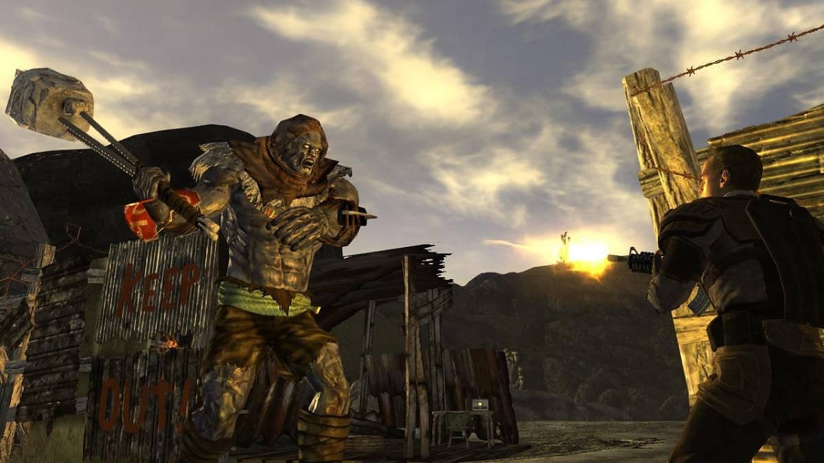 nightkin attacking vault dweller in fallout new vegas