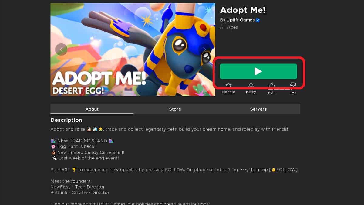 updating roblox on pc using a browser