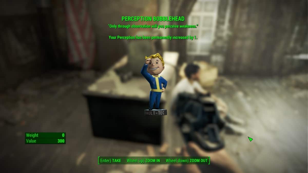 Fallout 4 Vault Boy bobblehead