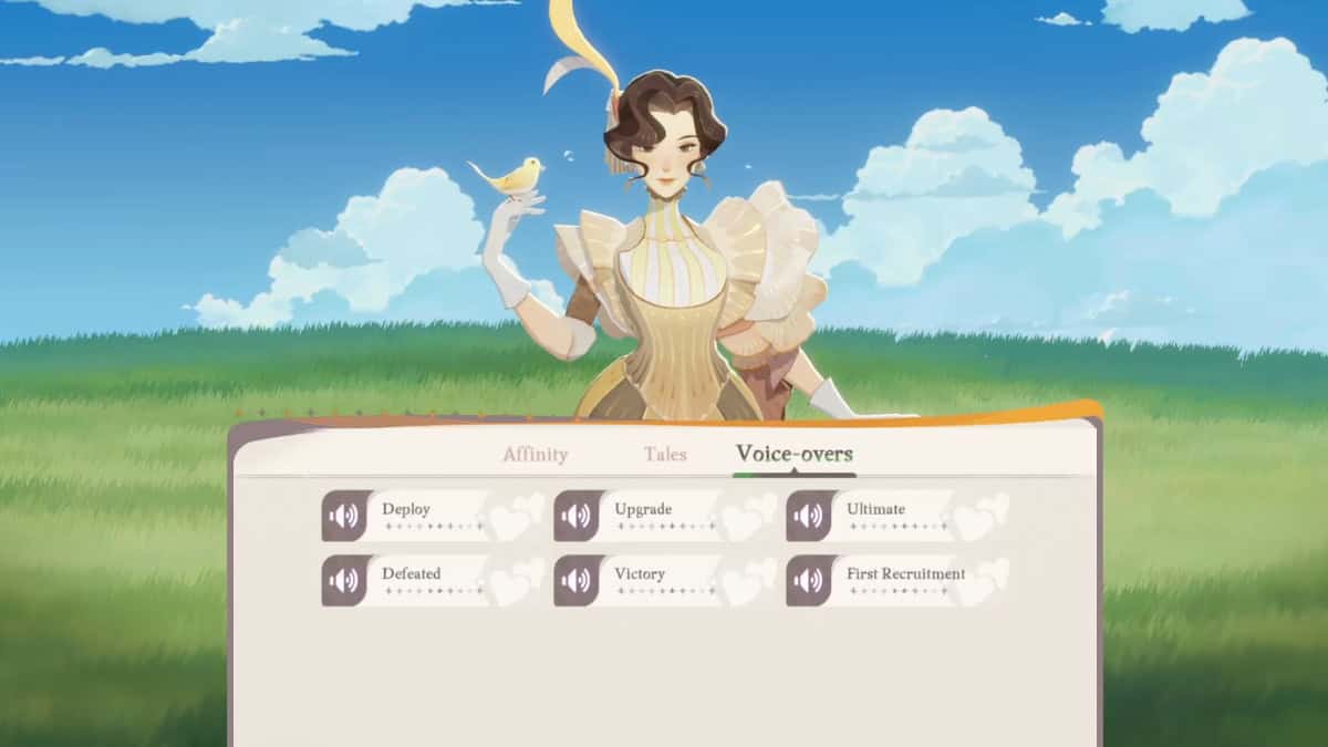 Voice Lines in AFK Journey.