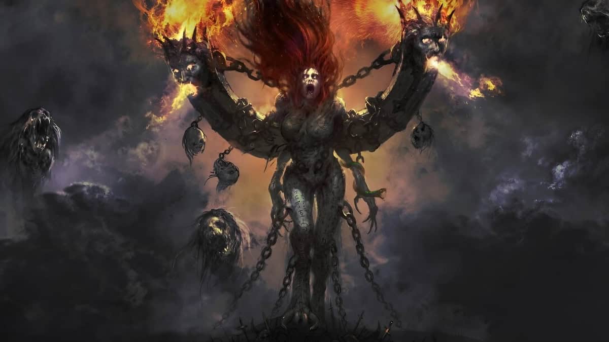 Diablo 4 andariel concept