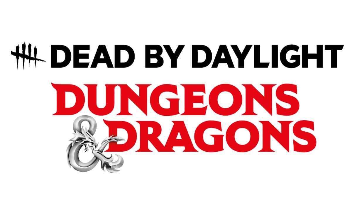 The logo for the Dead by Daylight x Dungeons & Dragons crossover