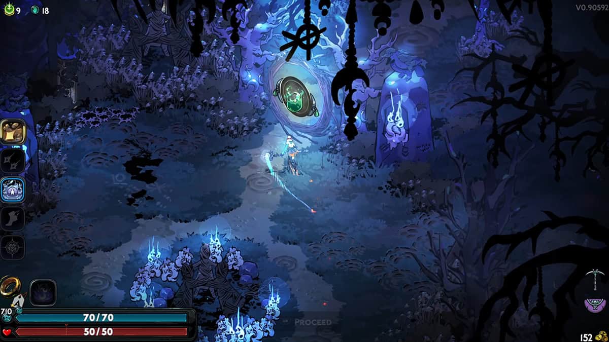 Obtaining Pysche in Hades 2.