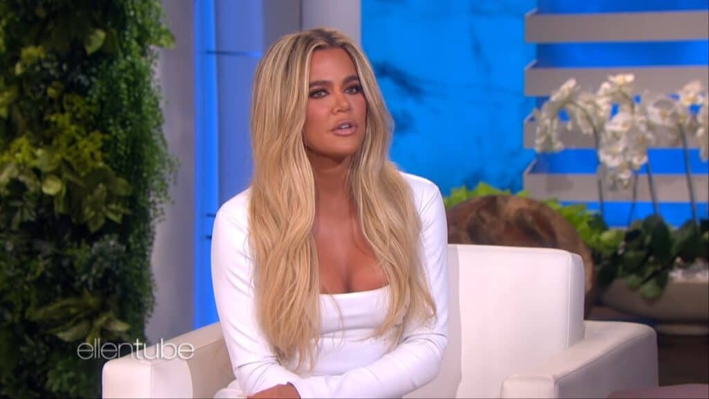 Khloe Kardashian Ignites Plastic Surgery Concerns Among Fans After Latest Video Khloe Kardashian on The Ellen Show