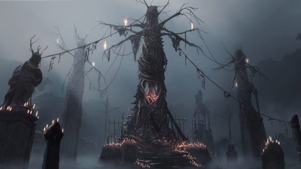 Behaviour Launches Insider Program for Dead by Daylight Spin-Off Project T A creepy statue in a graveyard in Project T
