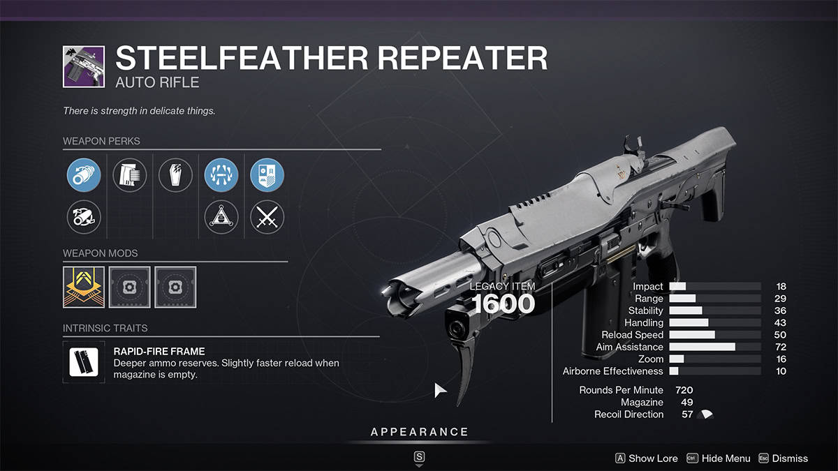 Steelfeather Repeater