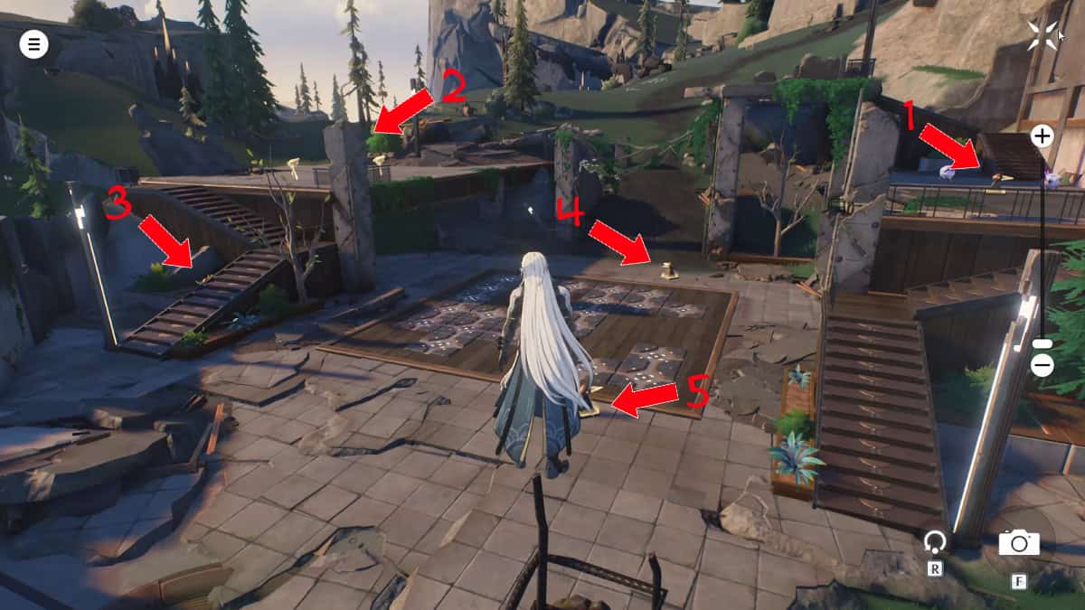 Fallen Graves Key Repeaters locations.