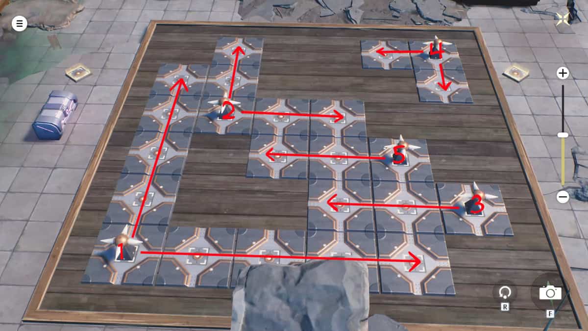 The Fallen Grave puzzle solution in Wuthering Waves.