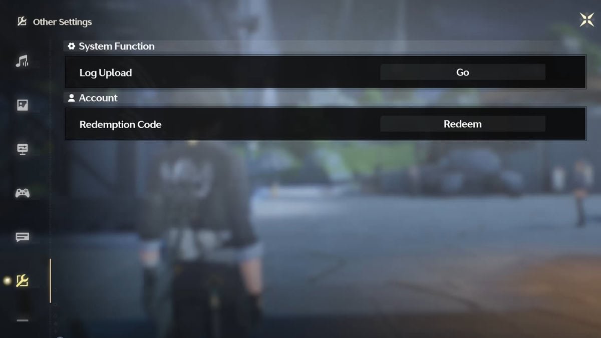 Redeeming codes in Wuthering Waves.