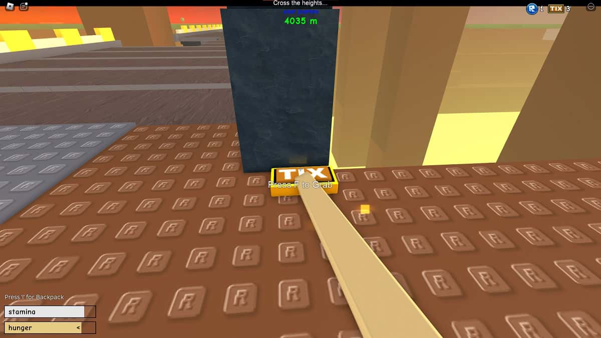 tix located before broken bridge