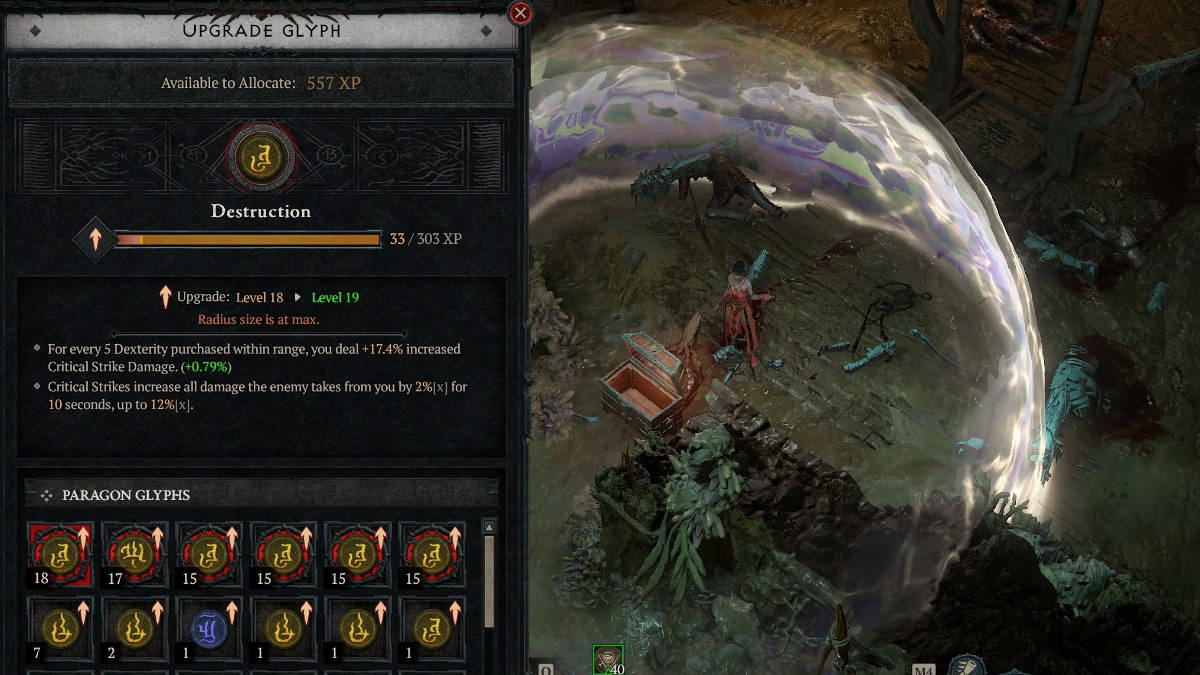 Diablo 4 glyphs image