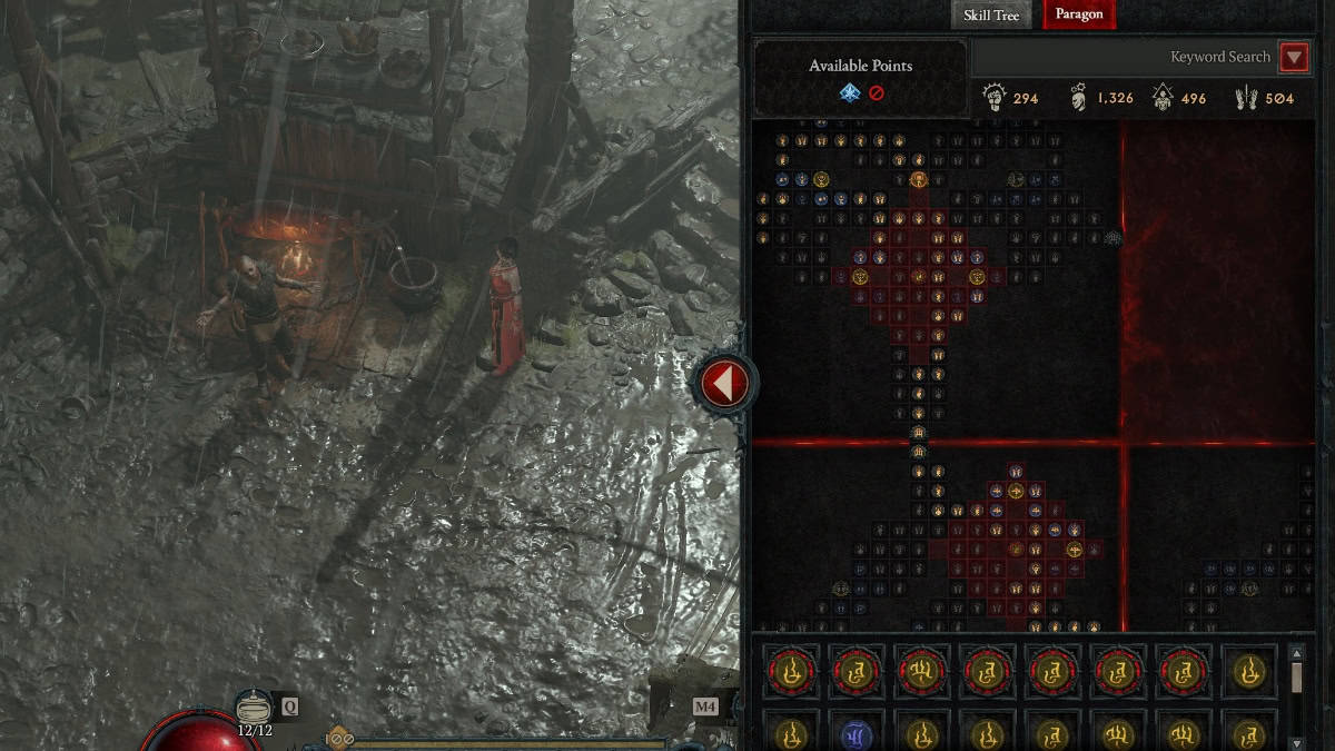 Diablo 4 glyphs image